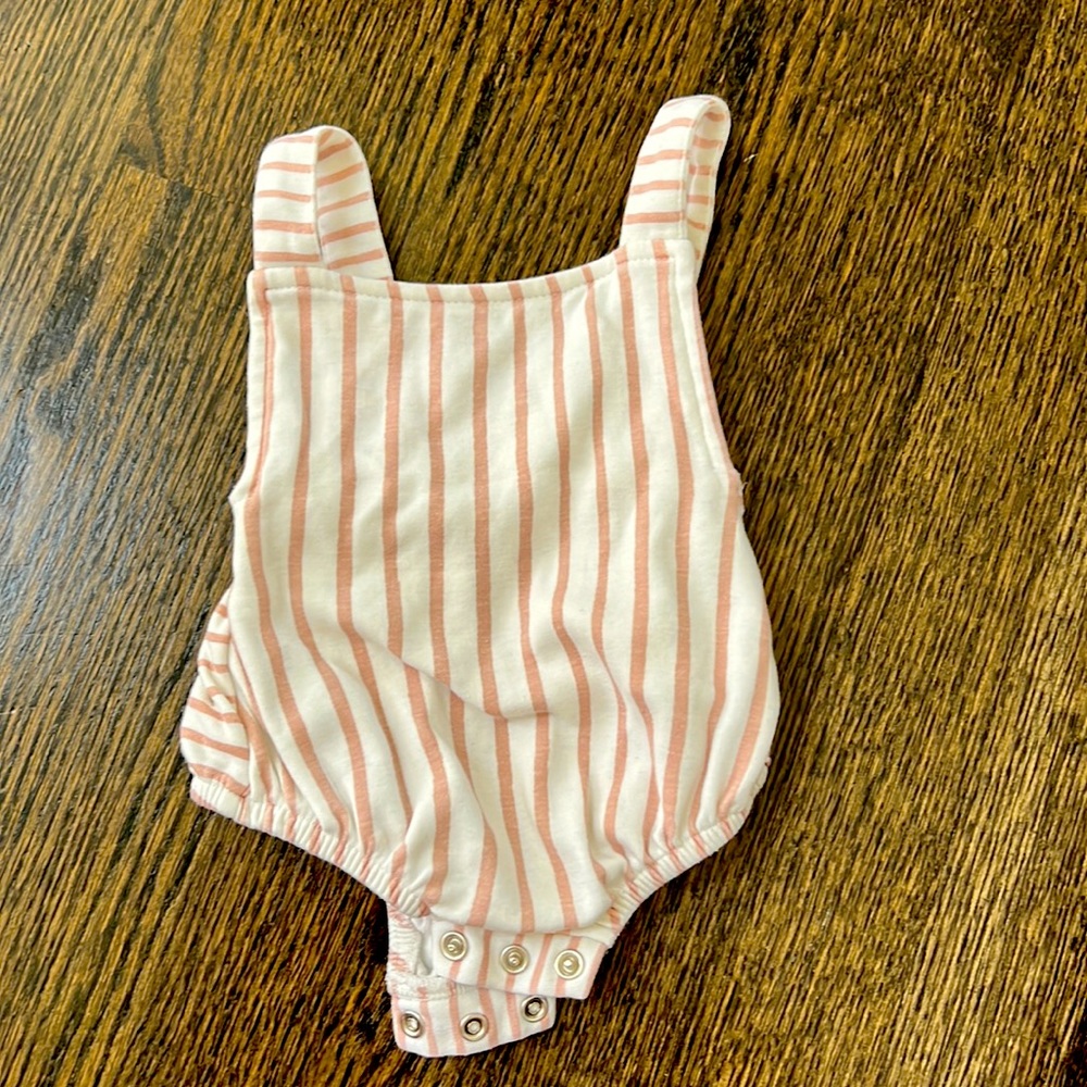 Pehr organic cotton baby girl romper